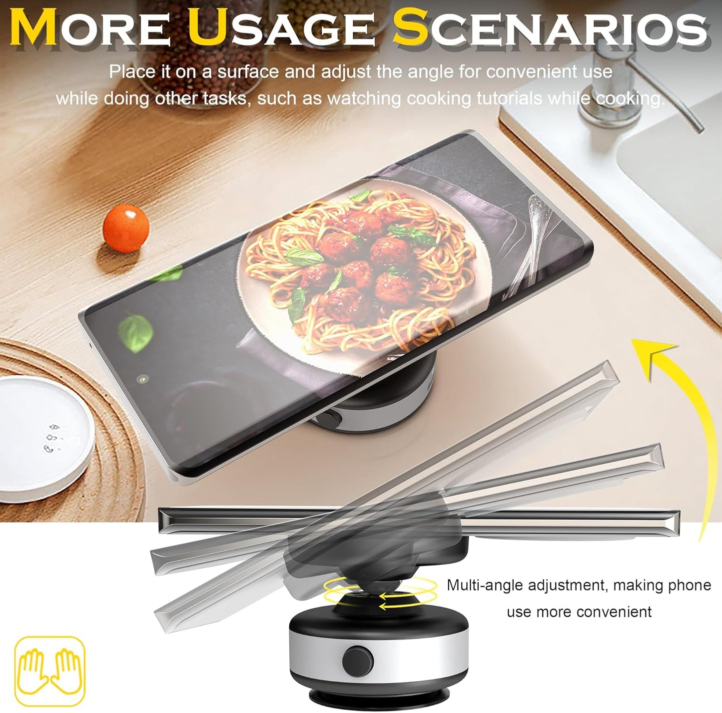 Magnetic phone Holder power bank