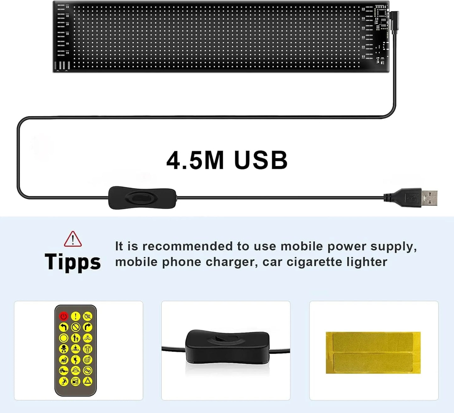 Fancy Programmable Car LED Strip - Bear Hugs