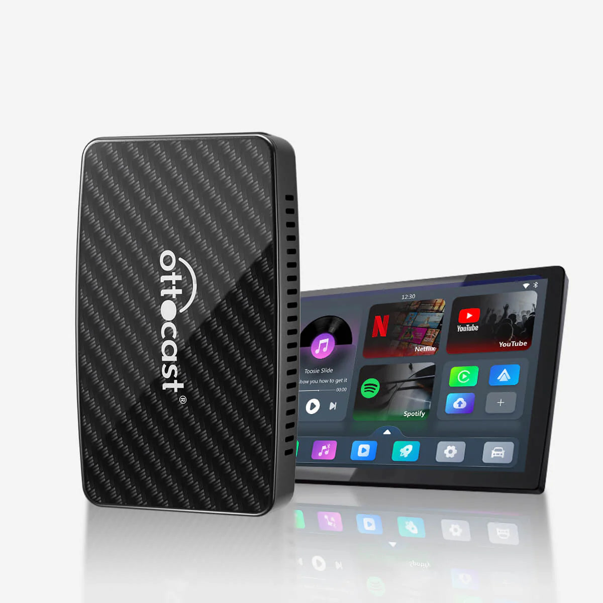 AI Ultimate Upgrade Tbox UHD Android 13 A'pple CarPlay AI Box with HD Output