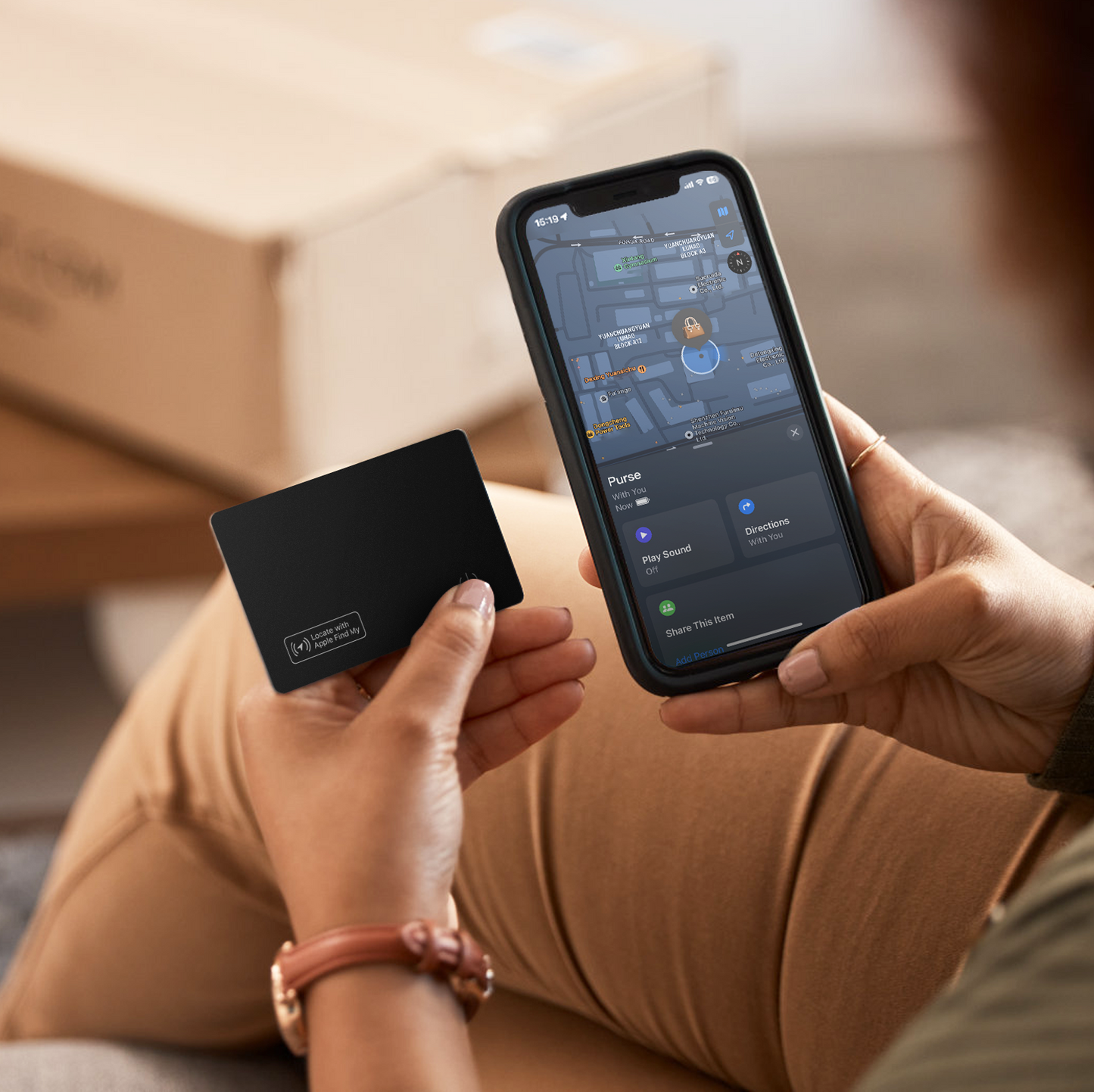 Portable Card Finder Smart Card Tracker For iOS & Android